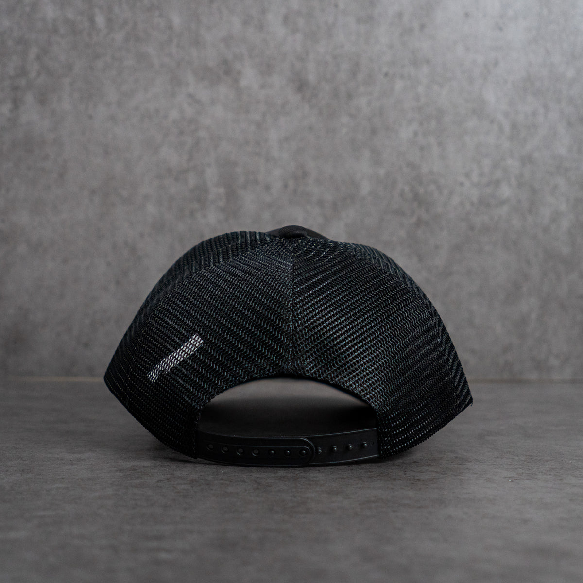 Black Trucker Cap