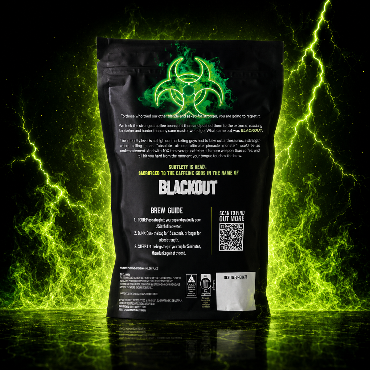 Blackout Blend Dunk Coffee Bags