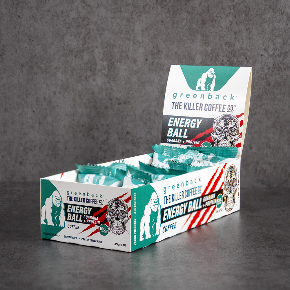 Killer Coffee x Greenback Protein Energy Balls Bundle